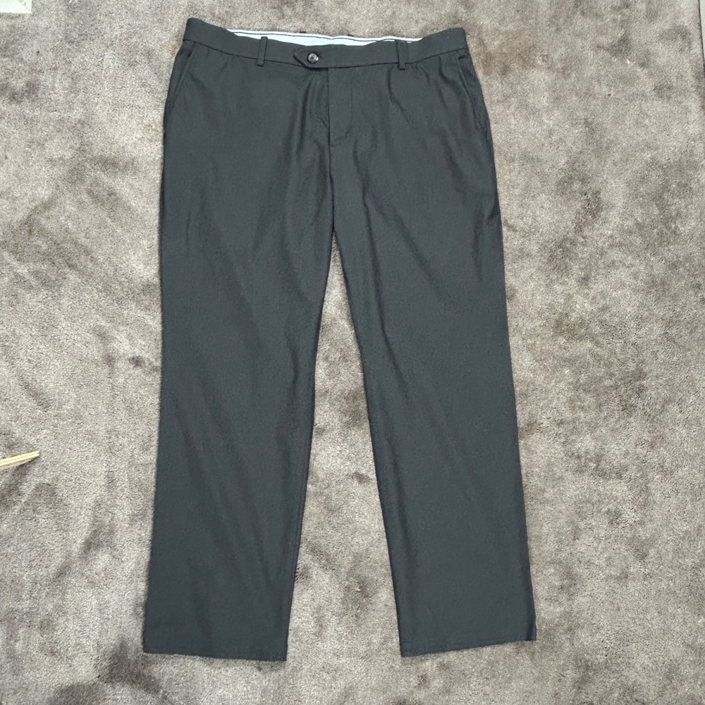 Nike Golf Pants Mens 40x30 Black Solid Dri-FIT Chino Trousers BV0276-010